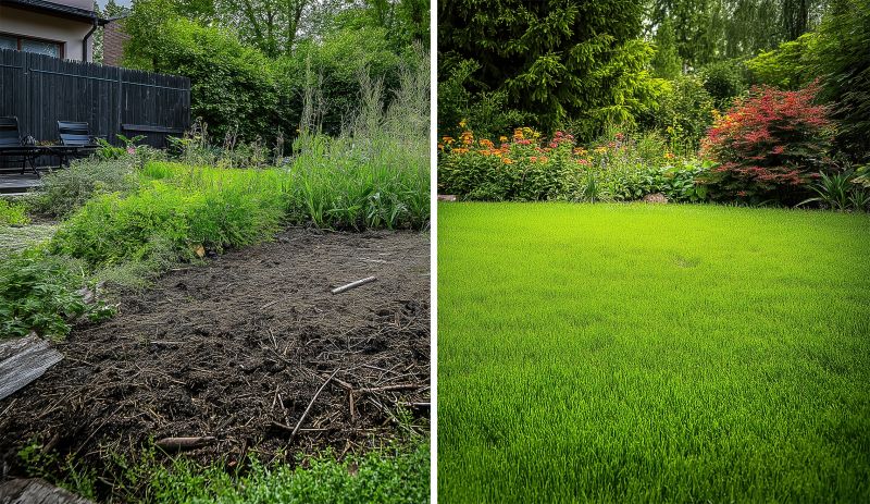 Lawn Landscaping detail