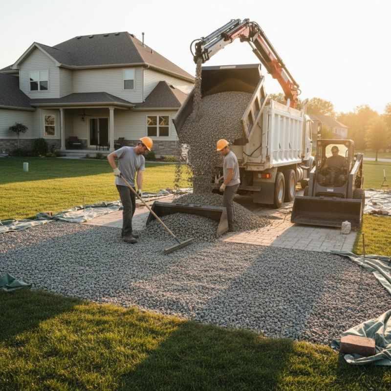 Mulch Spreading detail