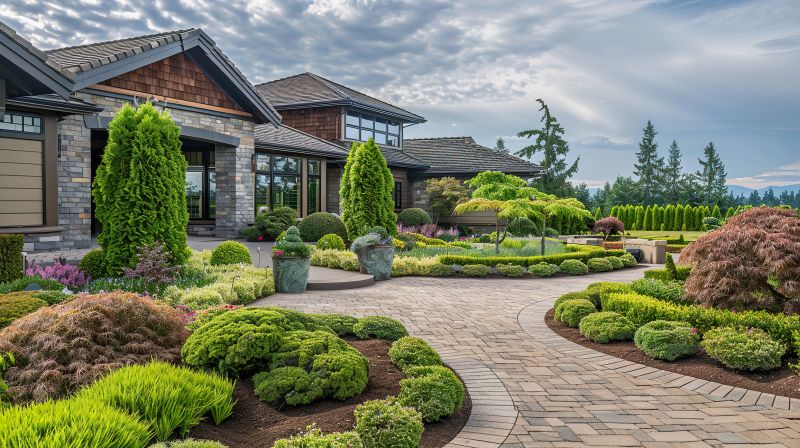 Residential Landscaping detail