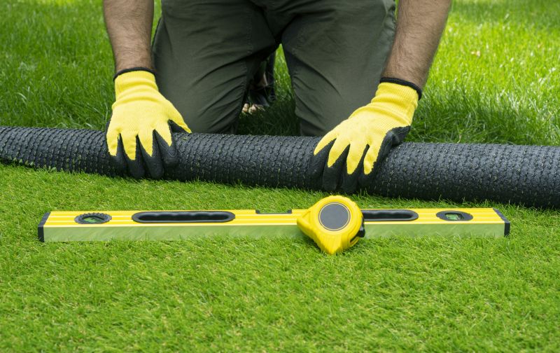 Synthetic Grass Installation detail