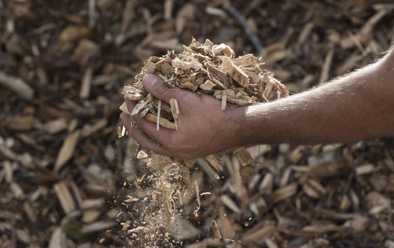 Wood Chips Installation detail