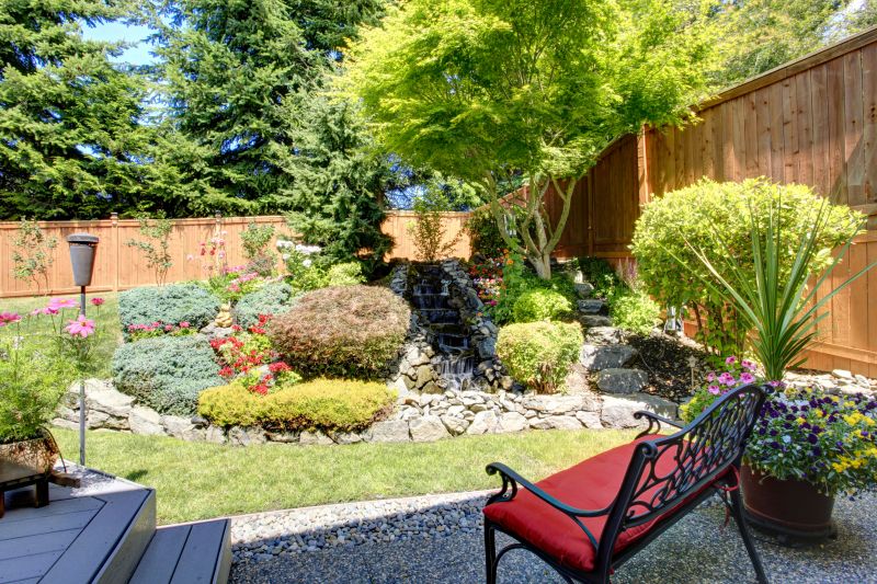 Garden Waterfall Installation