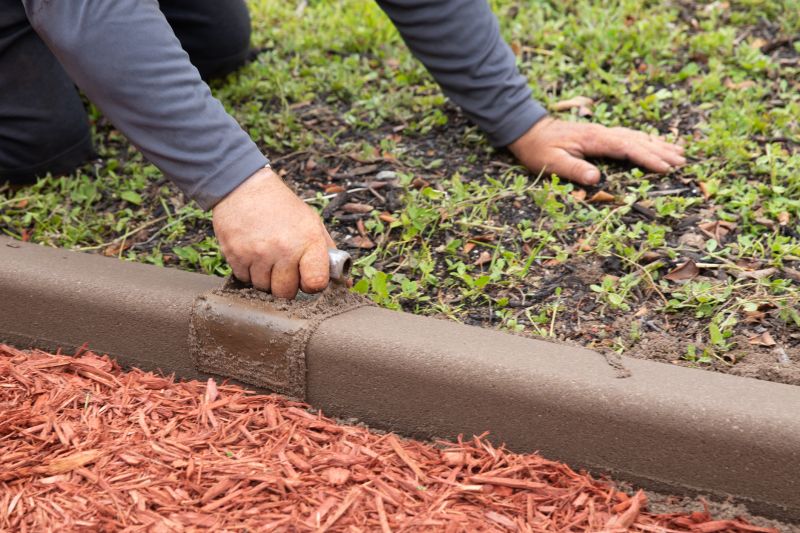 Metal Lawn Edging Installation