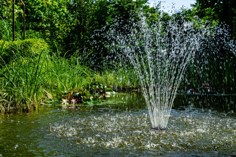 Patio Fountain Installation