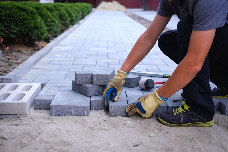 Modern paver design
