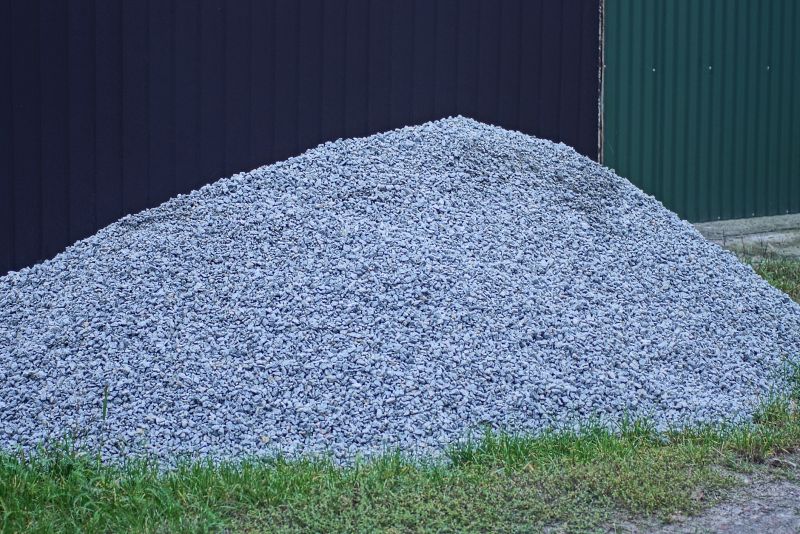 Pea Gravel Spreading