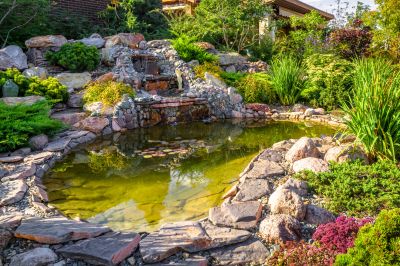Rock Fountain Installation