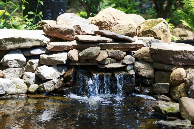 Rock Waterfall Installation