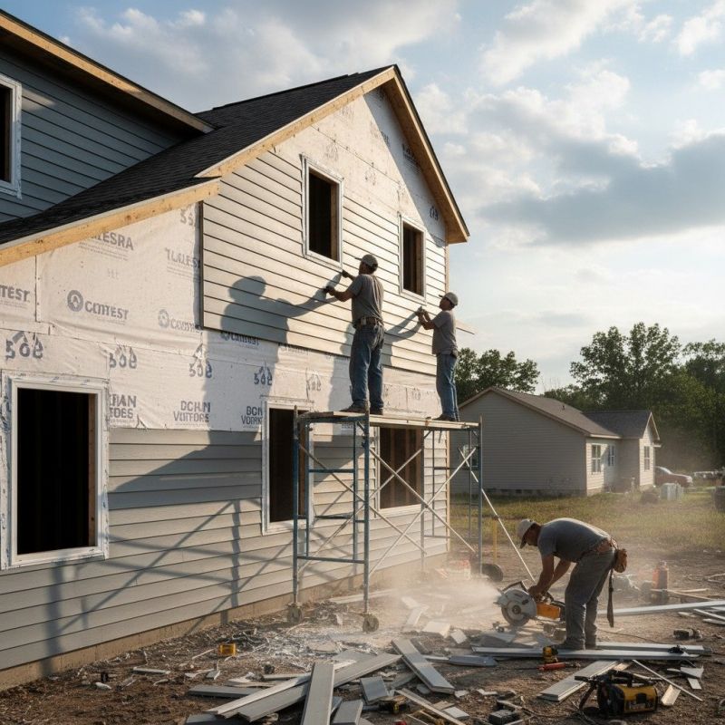 Batten Siding Installation
