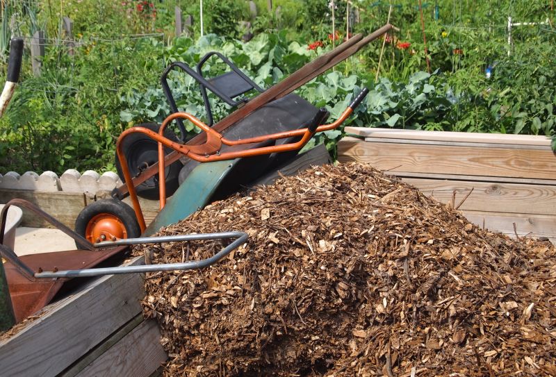 Shredded Mulch Service