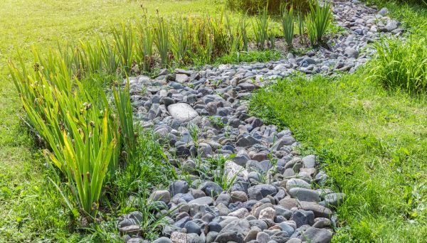 River Rock Garden Installation Service