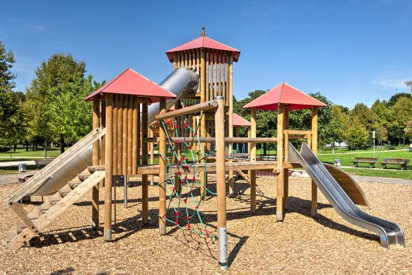 Playground Mulching Service in Duluth