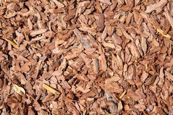 Pine Mulch Spreading in Duluth