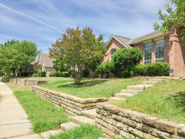 Sloped Yard Landscaping in Duluth